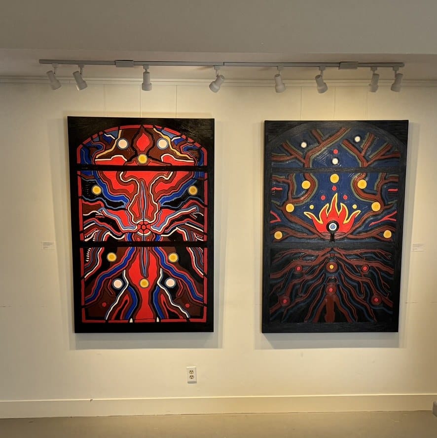 Assemblage I and II at Theatre 1308 — Cadavre Exquis show, Calgary