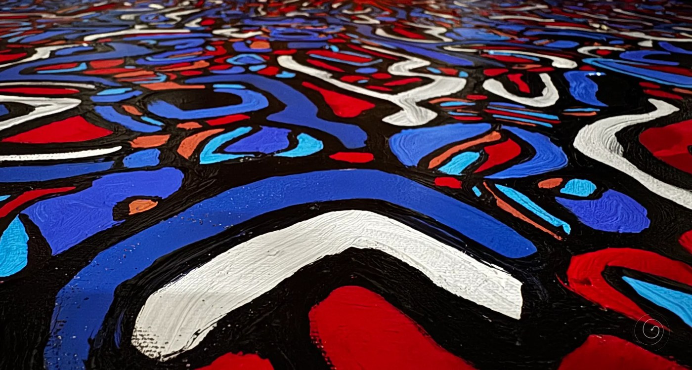 Imagined Lands IV — Surface of Become — Paintscape Photography — Simon Aitchison — March 18 2026