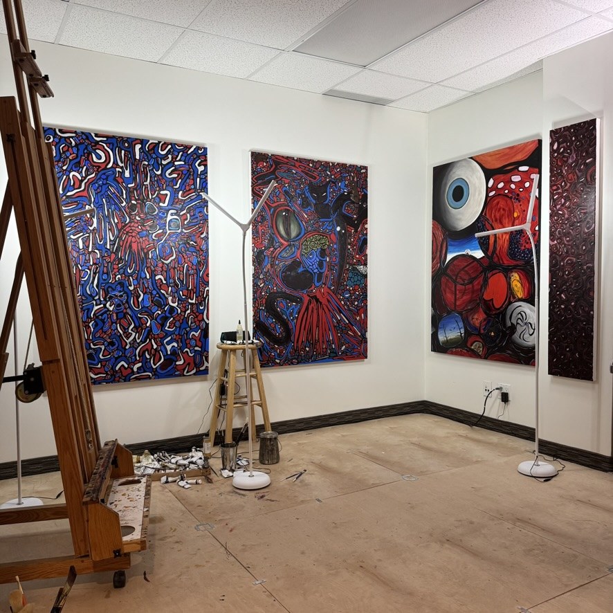 Simon Aitchison studio — Calgary